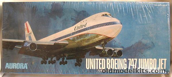 Aurora 1/156 United 747 Friendship Sealed, 362 plastic model kit